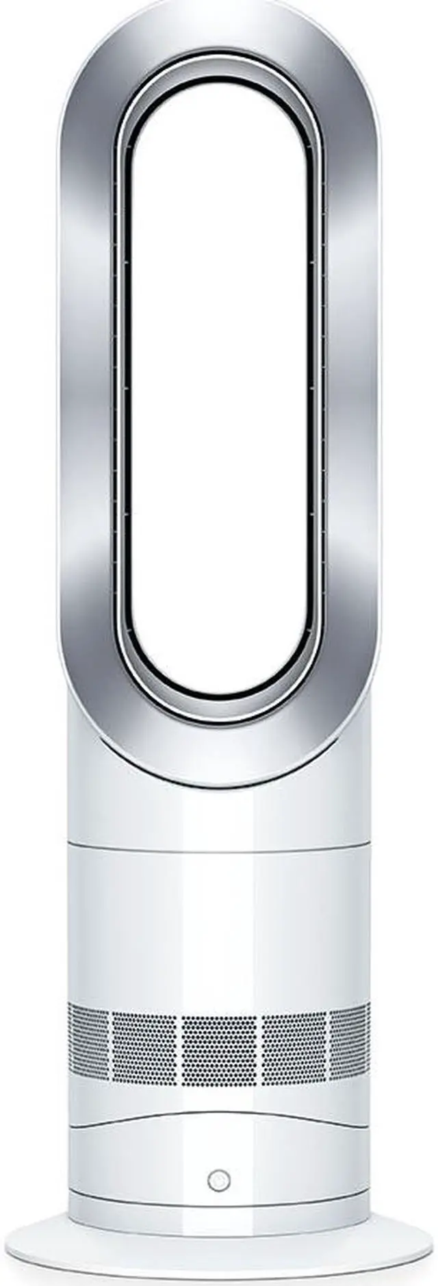 Alt view image 7 of 11 - Dyson AM09 Bladeless Fan Heater w/ Remote, White/Silver