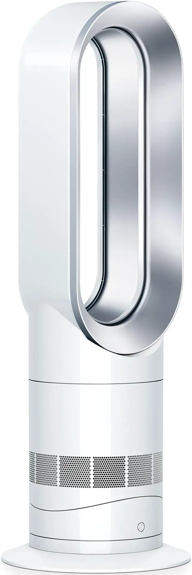 Alt view image 8 of 11 - Dyson AM09 Bladeless Fan Heater w/ Remote, White/Silver