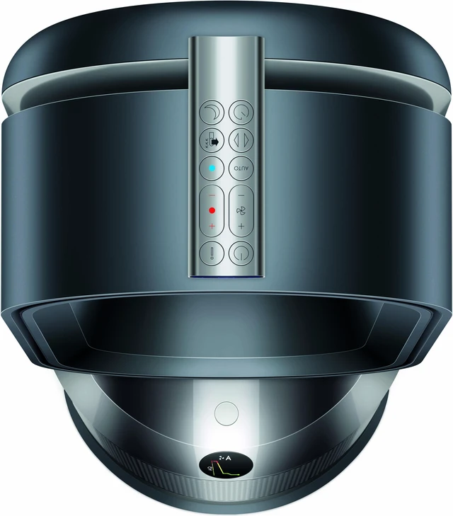 Alt view image 3 of 7 - Dyson HP04 Pure Hot+Cool Link Connected Air Purifier, Heater & Fan | Black/Nickel