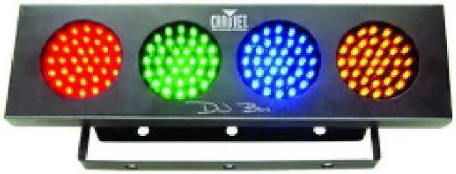 Alt view image 6 of 19 - Chauvet DJBANK Sound-Activated Multi Color Strip Light