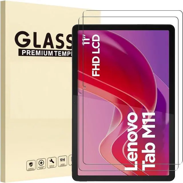Main image of [2 Pack] Lenovo Tab M11 11 Inch Screen Protector Tempered Glass Anti-Scratch Anti-Fingerprint Bubble Free 9H Hardness Protective Film Screen Protector for Lenovo Tab M11 Tablet 11" (2024 Release)