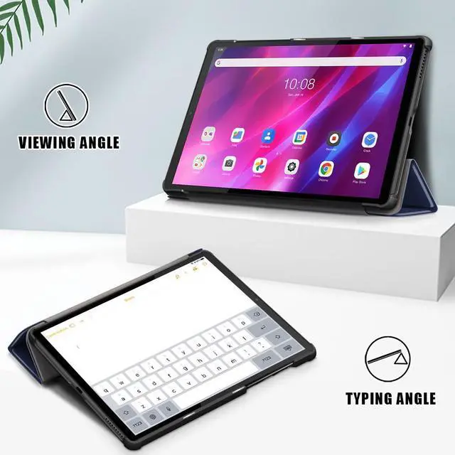 Alt view image 2 of 6 - Epicgadget Case for Lenovo Tab K10 TB-X6C6F/TB-X6C6X/TB-X6C6NBF, Slim Lightweight Protective Shell Case for Lenovo Tablet K10 10.3 Inch Display 2021 Released (Navy Blue)