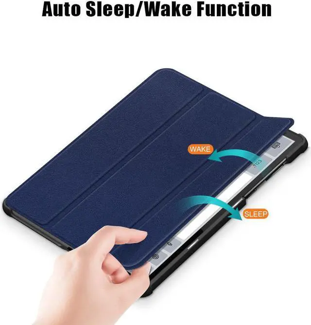 Alt view image 3 of 6 - Epicgadget Case for Lenovo Tab K10 TB-X6C6F/TB-X6C6X/TB-X6C6NBF, Slim Lightweight Protective Shell Case for Lenovo Tablet K10 10.3 Inch Display 2021 Released (Navy Blue)