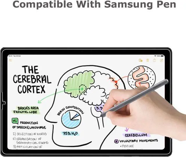 Alt view image 6 of 6 - [2 Pack] Galaxy Tab A7 Lite (SM-T220/ T225/ T227U) 8.7 Inch Screen Protector, EpicGadget 9H Hardness Anti-Scratch Bubble Free Tempered Glass Screen Protector for Samsung Galaxy Tab A7 Lite 8.7" Tablet