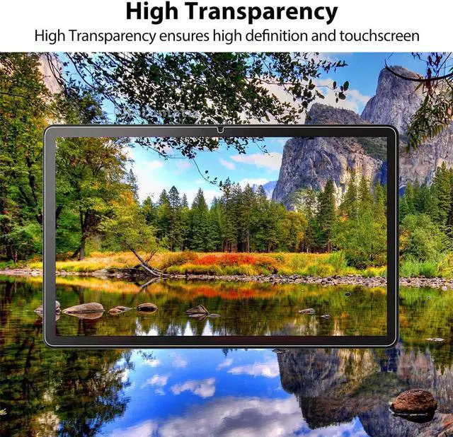 Alt view image 5 of 5 - [2-Pack] EpicGadget Lenovo Tab P11 Tempered Glass Screen Protector 11" High Definition 9H Hardness HD Anti-Scratch Bubble Free Tempered Glass Screen Protector for Lenovo Tab P11 11 inch Tablet