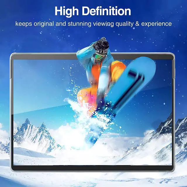 Alt view image 3 of 3 - [2-Pack] EpicGadget Screen Protector for Microsoft Surface Pro 8 2021 (13 Inch) Tempered Glass Screen Protector High Definition 9H Hardness Anti-Scratch Compatible with Surface Pro 8-13" Touchscreen