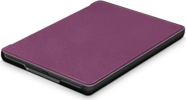 Alt view image 5 of 5 - EpicGadget Case for Kindle Paperwhite (11th Generation, 2021 release, 6.8" display) PU Leather Smart Book Cover Case for Amazon All-new Kindle Paperwhite or Kindle Paperwhite Signature Edition -Purple