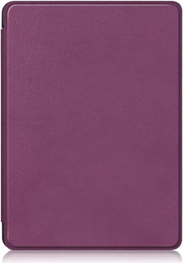 Alt view image 2 of 5 - EpicGadget Case for Kindle Paperwhite (11th Generation, 2021 release, 6.8" display) PU Leather Smart Book Cover Case for Amazon All-new Kindle Paperwhite or Kindle Paperwhite Signature Edition -Purple