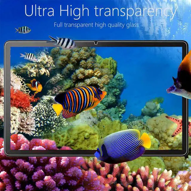 Alt view image 6 of 7 - [2 Pack] Screen Protector for Samsung Galaxy Tab S10 Lite/ S10 FE 5G /Tab S9 FE 5G 10.9" / Tab S9 11"/ Tab S8 11"/ Tab S7 11-inch Tempered Glass Screen Cover High Definition Anti-Scratch Case Friendly
