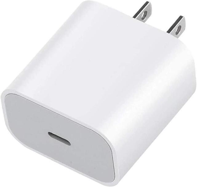 20W USB-C Power Adapter, USB-C Wall Charger PD Power Delivery Fast Charger  for iPad/