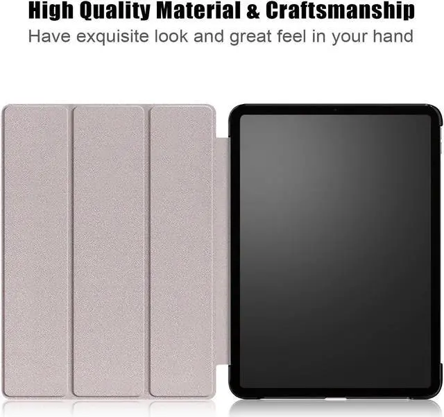 Alt view image 6 of 6 - anicestore Case for iPad Air 11 / 10.9 Inch - Slim Lightweight Protective Shell Case with Auto Sleep/Wake Trifold Stand Cover Case for Apple iPad Air 11"/10.9" iPad Air 7th/6th/5th/4th Gen - Black