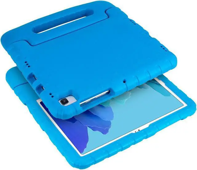 Alt view image 3 of 5 - Samsung Galaxy Tab A8 Case 10.5" Lightweight Shockproof Kids Friendly EVA Foam Cover Stand Case with Handle for Samsung Galaxy Tab A8 10.5 Inch (SM-X200 / SM-X205 / SM-X207) 2022 Release - Blue