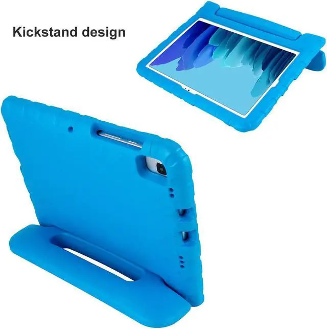 Alt view image 5 of 5 - Samsung Galaxy Tab A8 Case 10.5" Lightweight Shockproof Kids Friendly EVA Foam Cover Stand Case with Handle for Samsung Galaxy Tab A8 10.5 Inch (SM-X200 / SM-X205 / SM-X207) 2022 Release - Blue