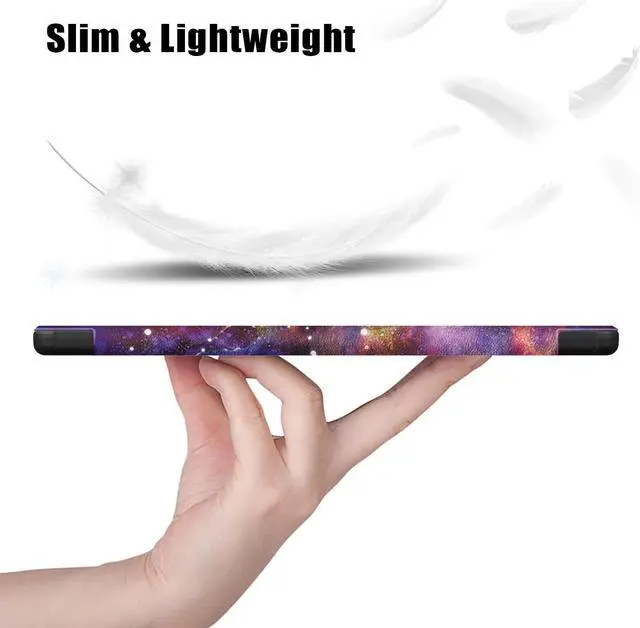 Alt view image 4 of 6 - EpicGadget Case for Lenovo Tab M10 10.1 Inch-Slim Lightweight Protective Shell Case with Auto Sleep/Wake Trifold Stand Cover Case for Lenovo Tab M10 3rd Gen 10.1" (TB-328) 2022 - Black