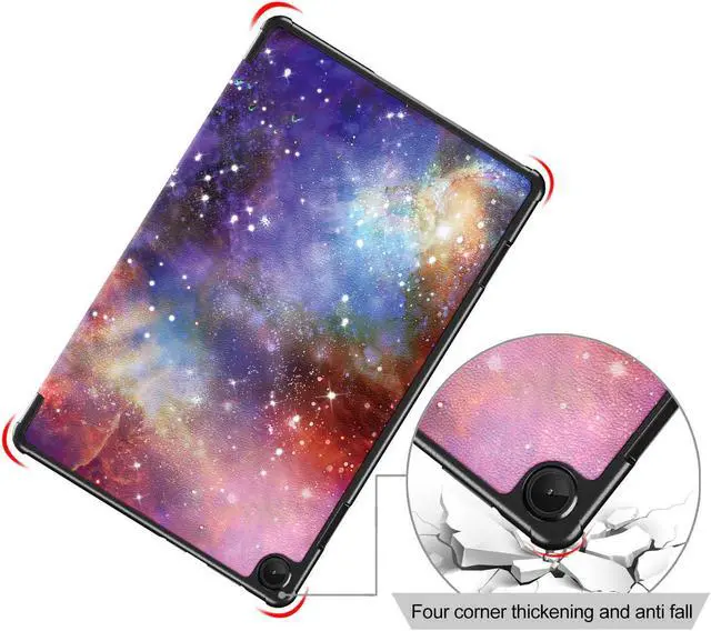 Alt view image 6 of 6 - EpicGadget Case for Lenovo Tab M10 10.1 Inch-Slim Lightweight Protective Shell Case with Auto Sleep/Wake Trifold Stand Cover Case for Lenovo Tab M10 3rd Gen 10.1" (TB-328) 2022 - Dusk