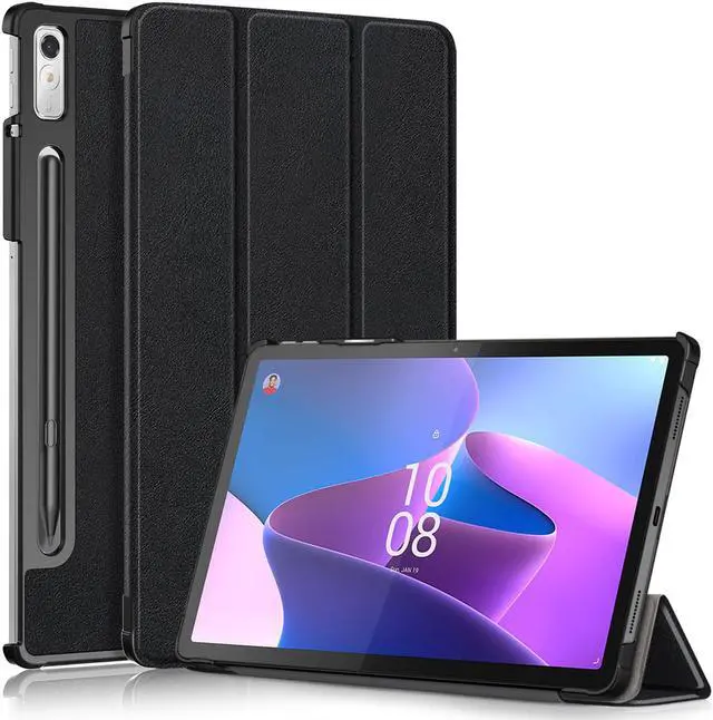 Main image of Epicgadget Case for Lenovo Tab P11 Pro (Gen 2) 11.2 inch - Slim Lightweight Smart PU Leather Case with Auto Sleep/Wake Cover Trifold Stand Hard Shell Cover for Lenovo Tab P11 Pro (2nd Gen) - Black