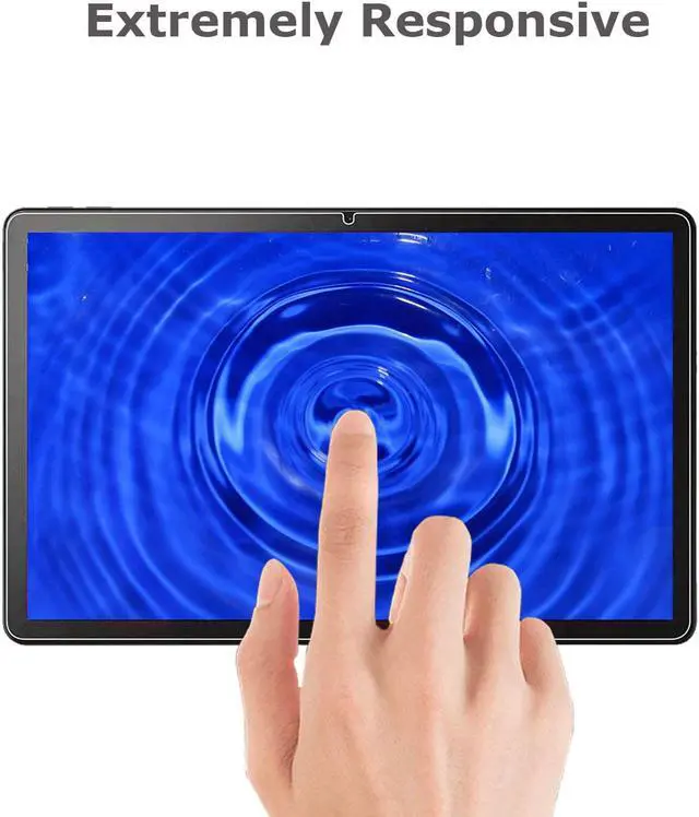 Alt view image 4 of 5 - [2-Pack] EpicGadget Lenovo Tab P11 Pro (Gen 2) Tempered Glass Screen Protector - High Definition 9H Hardness Anti-Scratch Bubble Free Tempered Screen Protector for Lenovo Tab P11 Pro 2nd Gen 11.2-inch