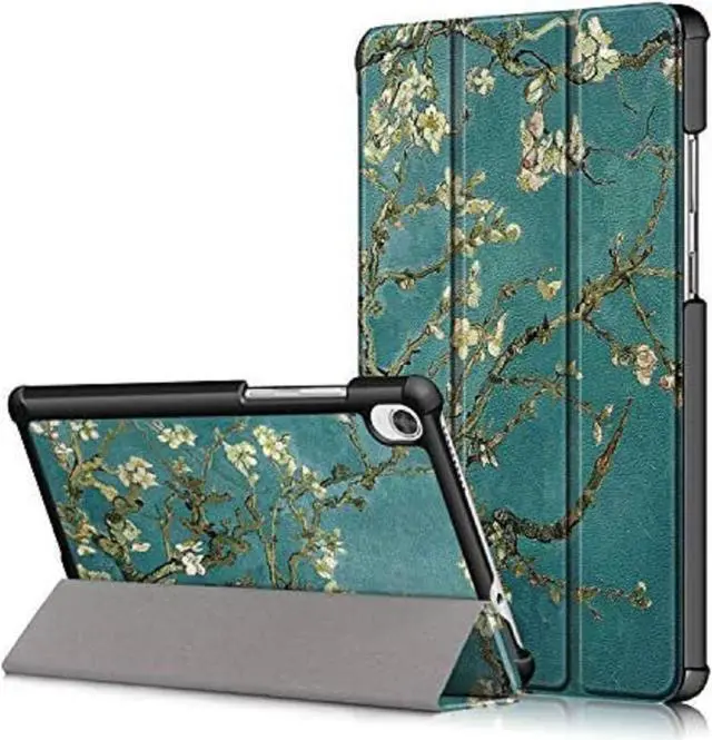 Main image of EpicGadget Case for Lenovo Tab M8 Gen 3 2022/ Smart Tab M8 Gen 3 2022/ Tab M8 HD LTE 2021/ Tab M8 HD/ Smart Tab M8/ Tab M8 FHD 2019, Slim Hard Shell Protective Cover for Lenovo M8 - Cherry Blossom