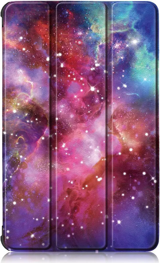 Alt view image 2 of 6 - EpicGadget Case for Lenovo Tab M8 Gen 3 2022/ Smart Tab M8 Gen 3 2022/ Tab M8 HD LTE 2021/ Tab M8 HD/ Smart Tab M8/ Tab M8 FHD 2019, Slim Hard Shell Protective Cover for Lenovo M8 Tablet - Star Galaxy