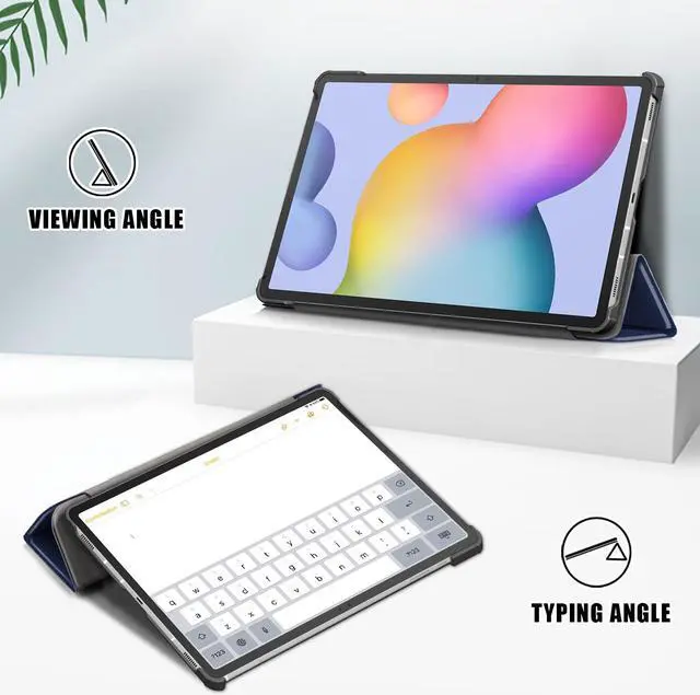 Alt view image 7 of 7 - Galaxy Tab S8+ / Tab S7 FE 5G / Tab S7+ 12.4" Case with S Pen Holder - Slim Folio Stand Protective Cover for Samsung Galaxy Tab S8 Plus 2022/ Tab S7 FE 2021/ Tab S7 Plus 2020 12.4 inch Tablet (Black)