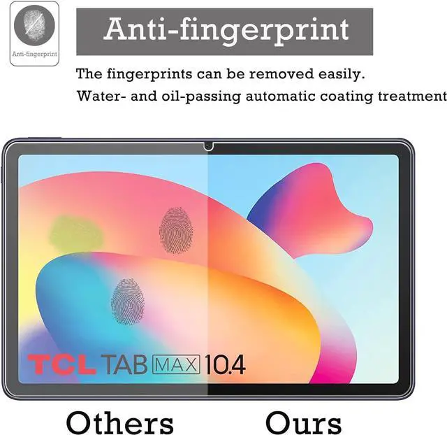 Alt view image 4 of 7 - TCL TABMAX 10.4 Screen Protector Tempered Glass Screen Cover High Definition 9H Hardness Anti-Scratch Bubble Free Case Friendly Screen Protector for TCL TABMAX 10.4 Tablet, 10.36 Inch 9296Q (2 Pieces)