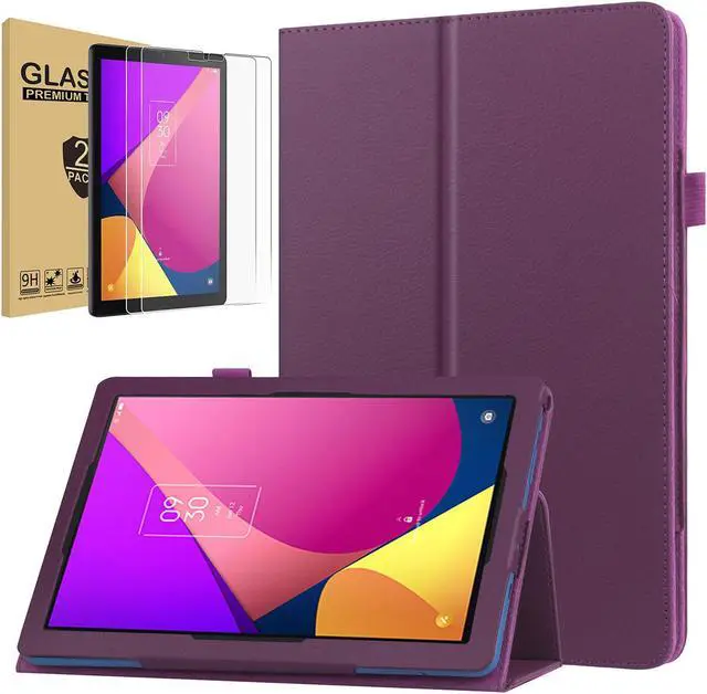 TCL TAB LE Case with Tempered Glass Screen Protector Slim