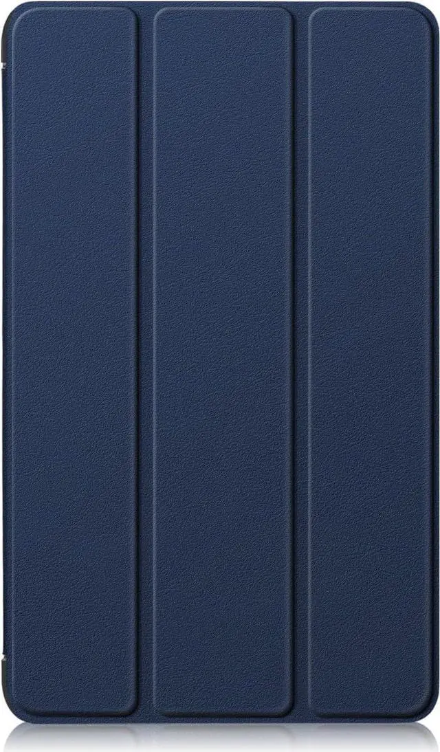 Alt view image 4 of 6 - Galaxy Tab A9 Case 8.7 Inch (SM-X110 / SM-X115 / SM-X117) 2023 Release - Trifold Stand Hard Back Shell Protective Smart Cover with Auto Sleep Wake Case for Smasung Galaxy Tab A9 Tablet 8.7" (Blue)