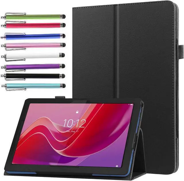 Main image of Case for Lenovo Tab M11 11" Tablet 2024 Released - Lightweight Folio Stand Cover Support Auto Wake/Sleep PU Leather Case for Lenovo Tab M11 Tablet 11 inch (TB330FU / TB330XU) + 1 Stylus (Black)