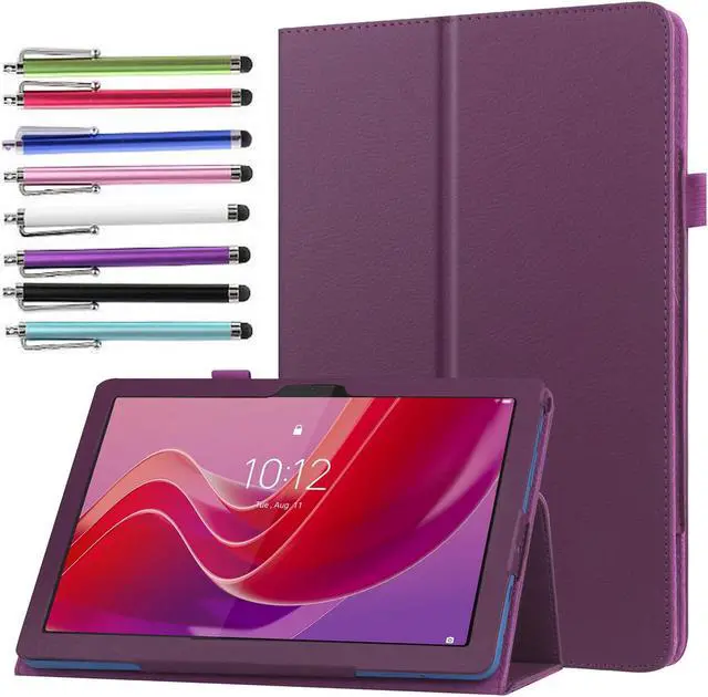 Main image of Case for Lenovo Tab M11 11" Tablet 2024 Released - Lightweight Folio Stand Cover Support Auto Wake/Sleep PU Leather Case for Lenovo Tab M11 Tablet 11 inch (TB330FU / TB330XU) + 1 Stylus (Purple)