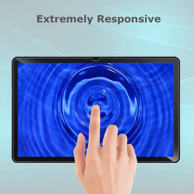 Alt view image 5 of 6 - anicestore 2-Pack Glass Screen Protector For VORTEX T10M Pro Tablet 10.1 Inch Tablet - Tempered Glass Film High Definition 9H Hardness