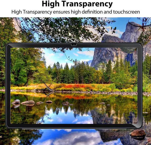 Alt view image 6 of 6 - anicestore 2-Pack Glass Screen Protector For VORTEX T10M Pro Tablet 10.1 Inch Tablet - Tempered Glass Film High Definition 9H Hardness