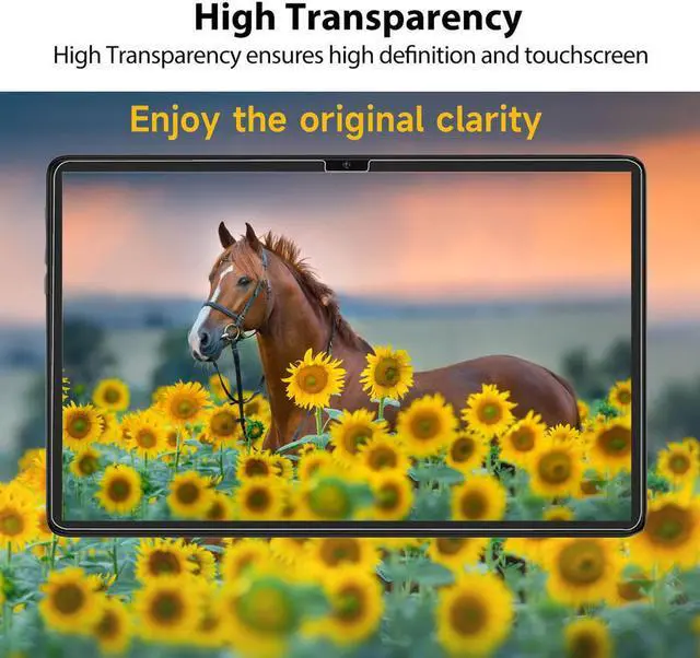 Alt view image 4 of 6 - anicestore (2-Pack) Screen Protector for ONN 10.1''/ ONN 10.1 Inch Kids Tablet (2024 Model, 4th Generation) Tempered Glass Film 9H Hardness Screen Saver for Walmart 2024 ONN Surf 10.1 Inch Tablet