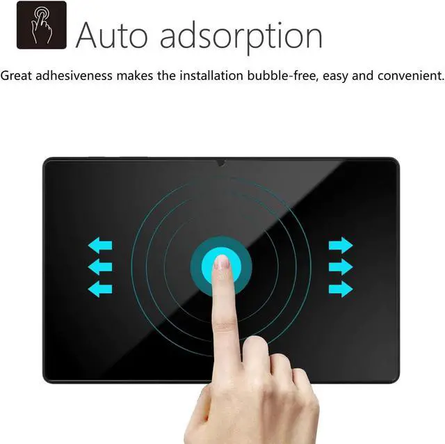 Alt view image 4 of 6 - anicestore for Xiaomi Redmi Pad 10.61 inch Screen Protector, 9H Hardness, Anti-Scratch, Tempered Glass flim, Case Friendly, Anti-Fingerprint, Anti-Scratch (2PACK)