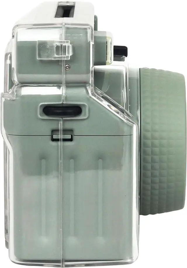 Alt view image 6 of 7 - Protective Clear Case for Fujifilm Instax Wide 400 Camera with Removable Shoulder Strap - Crystal Hard Cover Carrying Cover Bag for Fujifilm INSTAX Wide 400 Instant Camera