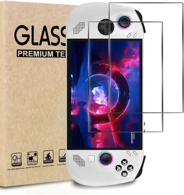 Main image of Screen Protector For Lenovo Legion Go S 8 Inch Gaming Handheld 2025 - Anti Scratch 9H Hardness Tempered Glass Screen Protector (2 Pieces)