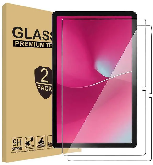 Main image of [2 Pack] REVVL TAB 2 (2025) Screen Protector Tempered Glass - High Definition 9H Hardness Anti-Scratch Bubble Free Tempered Screen Protector Cover for T-Mobile Revvl Tab 2 5G 10.1 inch 2025 Released