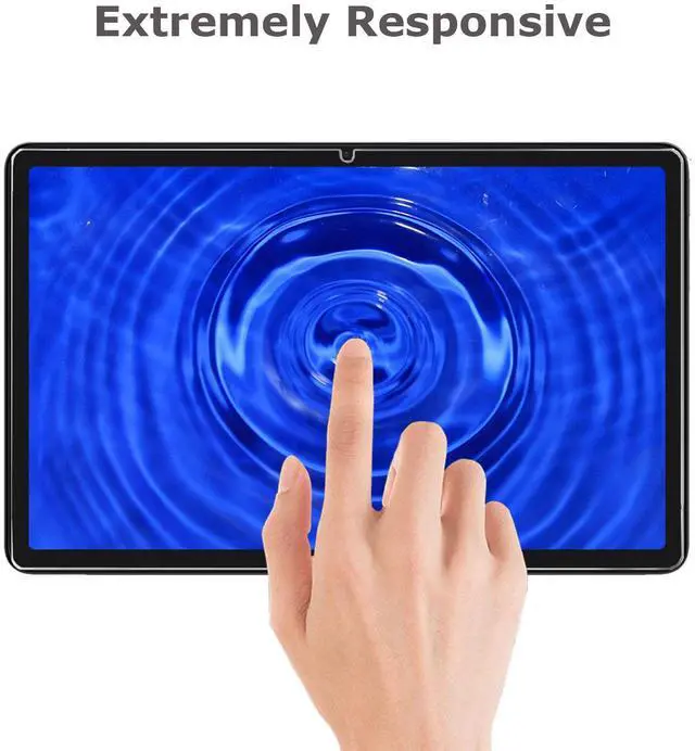 Alt view image 3 of 4 - [2 Pack] Celero 5G Tab Screen Protector Tempered Glass Scratch Resistance Case Friendly 9H hardness Screen Saver for Boost Mobile Celero5G Tablet 10.9 Inch 2025 Released