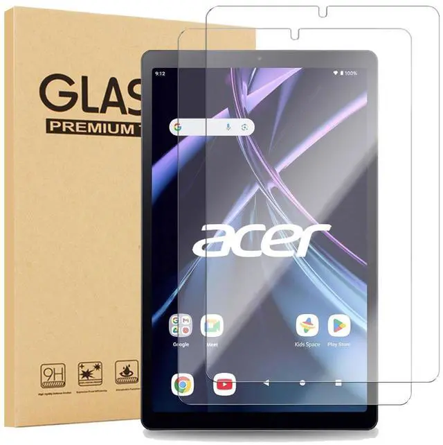 Main image of anicestore (2 Pack) Glass Screen Protector for Acer Iconia Tab A8 8.7 Inch - Tempered Glass Film/ High Definition/ 9H Hardness/ Scratch Resistant Tempered Glass for Acer Iconia Tab A8-11-A30S Tablet