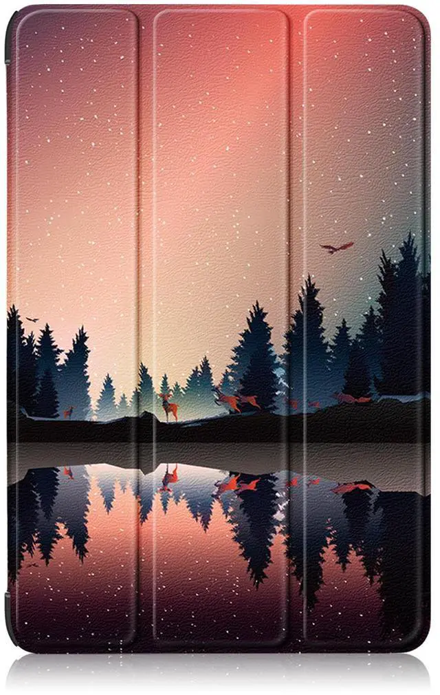 Main image of anicestore Case for Samsung Galaxy Tab S10+ Plus 12.4 Inch Tablet SM-X820 SM-X826B SM-X828U - Slim Tri-Fold Stand Hard Back Shell Protective Auto Sleep Wake Cover for Samsung Tab S10+ 5G 12.4" (Dusk)