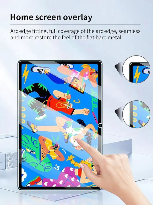 Alt view image 5 of 7 - anicestore 2 Pack Screen Protector for UGEE Pad Drawing Tablet (Model Name: UT2) 10.36 Inch Tablet, Hardness Tempered Glass Film Screen Saver for UGEE UT2 Android 14 Tablet Drawing Pad 10.36"
