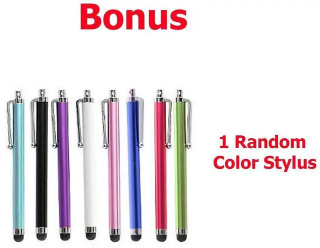 Alt view image 2 of 7 - anicestore TCL TAB 10 Gen 2 Case 10.4" - Silicone Protection Cover with Kickstand Shockproof Kids Friendly Case for TCL TAB 10 Gen 2 Tablet 10.4 Inch (Model: 8196G / 8496G) + 1 Stylus Pen (Black)