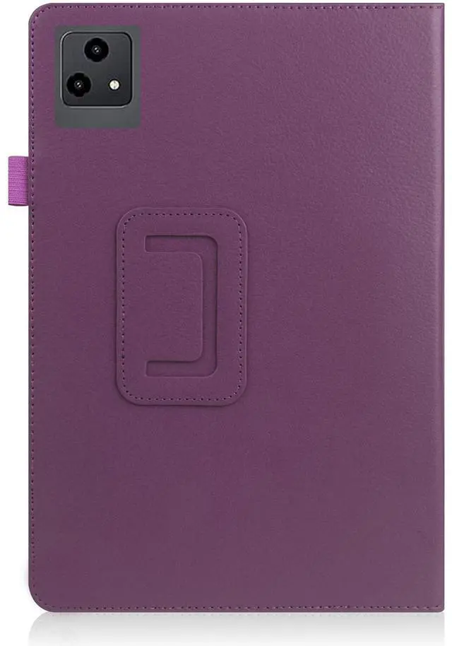 Alt view image 7 of 7 - anicestore Case for TCL TAB PRO 5G 10.36" Tablet (Model TCL-9198S) - Slim Lightweight Folio Stand Cover PU Leather Case Cover for 10.36 inch TCL Tab Pro 5G Tablet + 1 Stylus Pen (Purple)