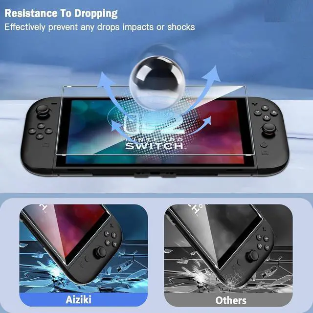 Alt view image 6 of 7 - [2-Pack] Tempered Glass Screen Protector for Nintendo Switch 2 (2025), Ultra HD Glass Protector Full Coverage 9H Hardness Scratch Resistant Accessories for Nintendo Switch 2 [7.9 Inch] 2025