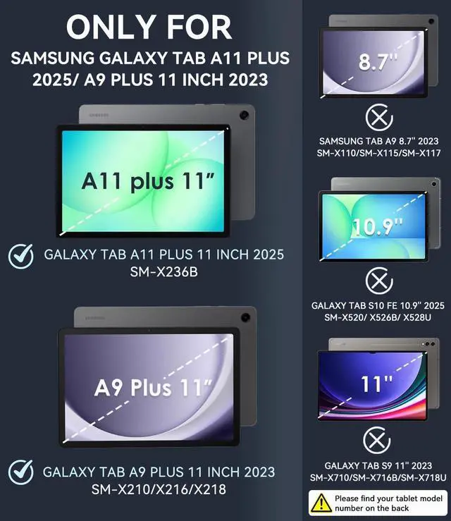 Alt view image 3 of 7 - Galaxy Tab A11 Plus Case 11 Inch - Heavy Duty Rugged Protective Case with Kickstand Shockproof Hybrid Cover Case for Samsung Galaxy Tab A11+ / A9+ 11" Tablet SM-X236/X210/X215/X216/X218 (Candy Pink)