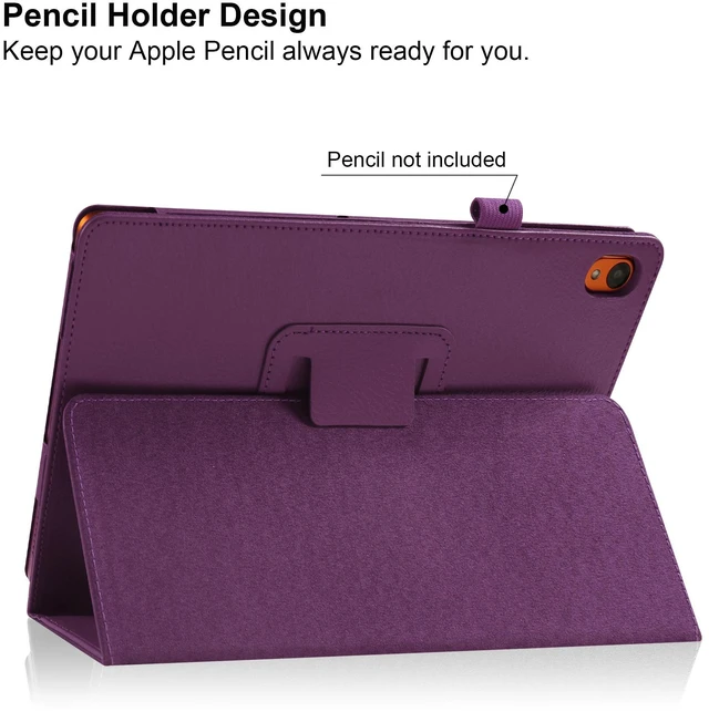 Alt view image 5 of 7 - anicestore Case for Onn 8.1 Inch Core Tablet (2026 Model) - Slim Lightweight Folio Folding Stand Case PU Leather Cover for Onn. 8.1" Tablet 2026 Released (5th Gen) with 1 Random Color Stylus - Purple