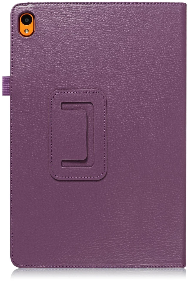 Alt view image 6 of 7 - anicestore Case for Onn 8.1 Inch Core Tablet (2026 Model) - Slim Lightweight Folio Folding Stand Case PU Leather Cover for Onn. 8.1" Tablet 2026 Released (5th Gen) with 1 Random Color Stylus - Purple