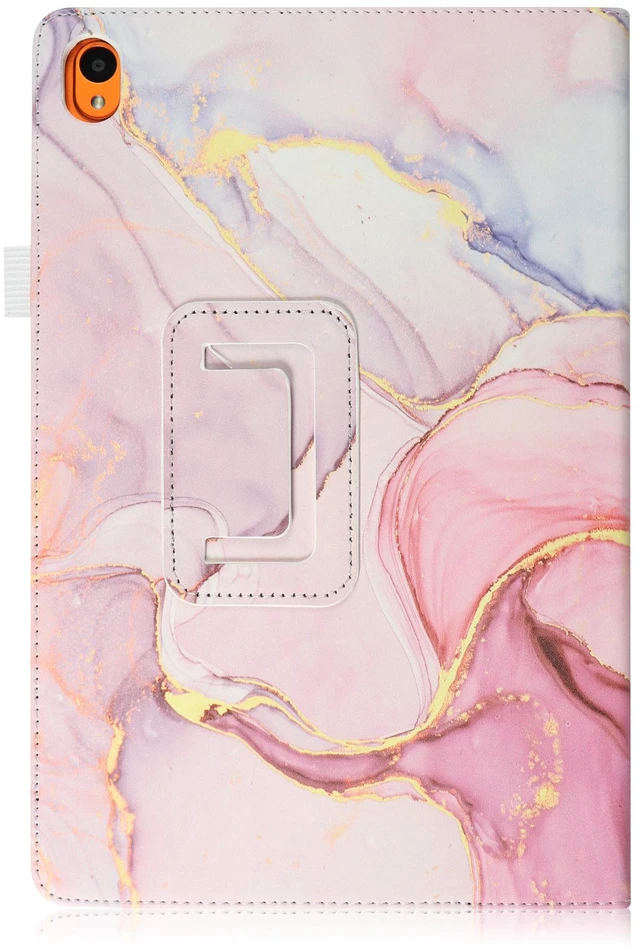 Alt view image 6 of 7 - anicestore Case for Onn 7 Inch Core Tablet (2026 Model) - Slim Lightweight Folio Folding Stand Case PU Leather Cover for Onn. 7" Tablet 2026 Released (5th Gen) with 1 Random Color Stylus -Candy Marble