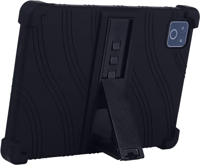 Alt view image 5 of 7 - Case for Urao X109 10.1" Android 16 Tablet 2026 - Kids-Friendly Soft Silicone Protective Cover with Adjustable Stand, Shockproof Drop-Proof Case for URAO X109 Tablet 10.1 Inch (Black)