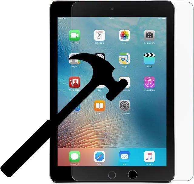 Main image of iPad Pro 10.5" Screen Protector, EpicGadget(TM) For iPad 10.5 Inch Apple Pen Compatible Ultra HD Clear Anti Bubble Anti Fingerprint Anti Scratch 9H Hardness Tempered Glass Screen Protector