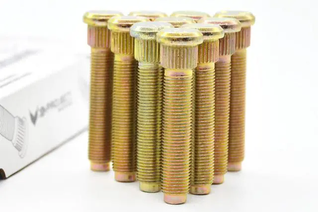 Main image of 63mm Long Extended Wheel Stud For Mazda m12x1.5x63 Knurl:13.1mm = 0.504 inch 10pcs Studs Year 2003-2015 V-Project